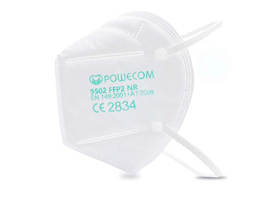 9502 FFP2 Three-dimensional mask (head-mounted) enhanced protection for medical care