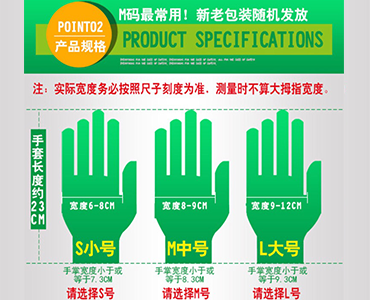PVC手套（無粉）Vinyl Gloves