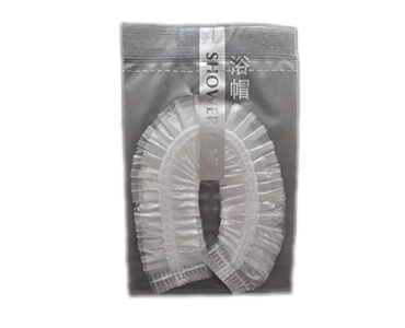 Disposable PE strip cap (referred to as bath cap)