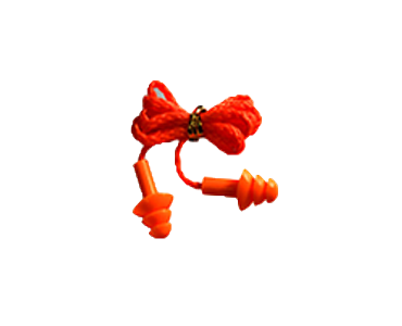 6633 Christmas tree earplug with wire（Corded Silicone Ear Plugs)