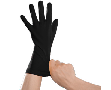  Industrial acid and alkali resistant protective gloves(Natural Latex Gloves)